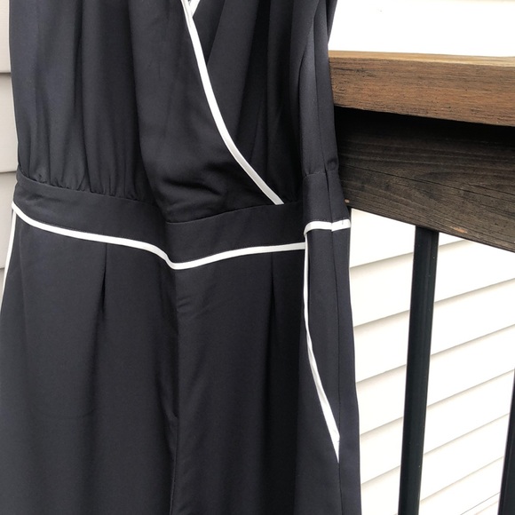 Chic Black and White Jumpsuit by Express - Picture 5 of 14